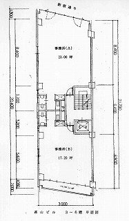 高山ビルA 間取り図
