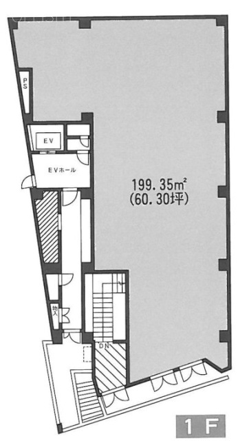 兼仲(かねなか)ビル1F 間取り図