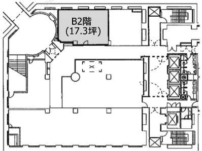 日比谷マリンビルB2F 間取り図