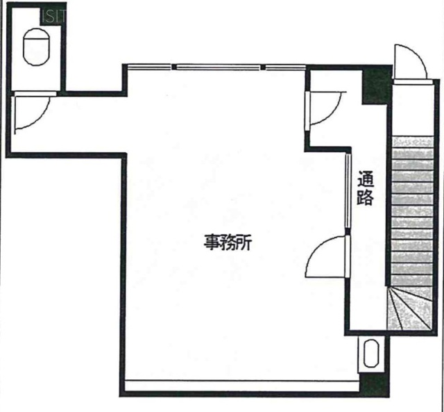 ミヤサカビル2F 間取り図