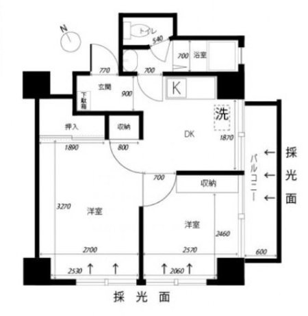 新宿タウンプラザU3 間取り図