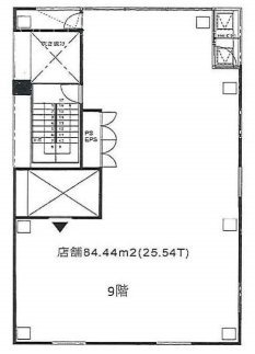 JUスカイタウン錦糸町9F 間取り図