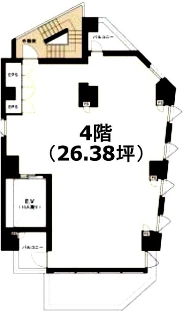 Yビル志村坂上4F 間取り図