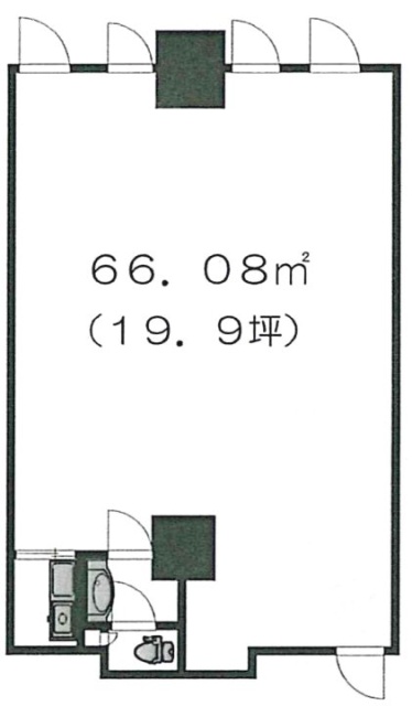 ステーションガーデンタワー913 間取り図