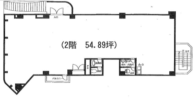 青山森田ビル2F 間取り図