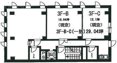 いずみビルC 間取り図