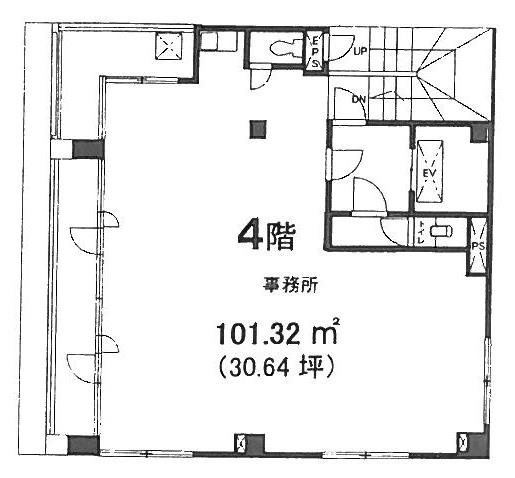 ニューバレービル4F 間取り図