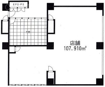 RALLY’S(ラリーズ)ビル1F 間取り図