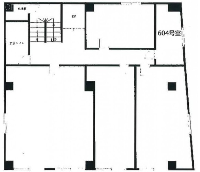 友野本社ビル604 間取り図