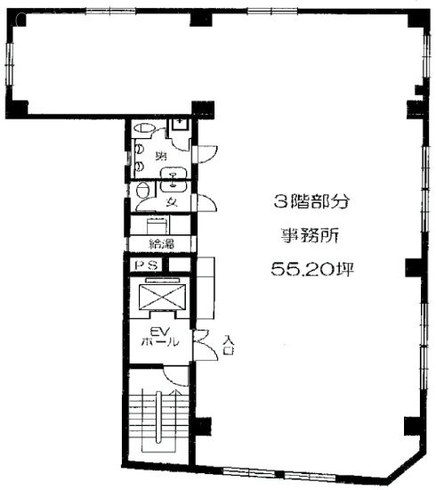 飯田ビル3F 間取り図