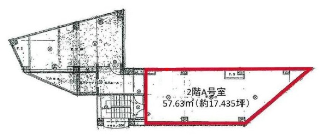 町屋プラザA 間取り図