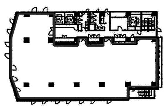 愛宕イーストビル7F 間取り図