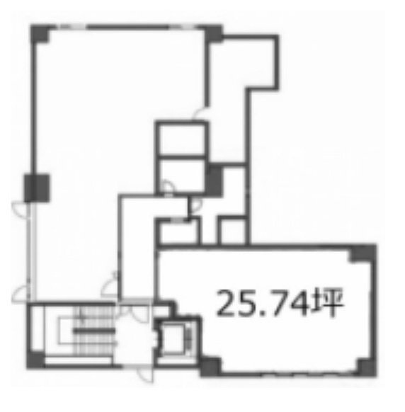 IM桜木町ビルB 間取り図