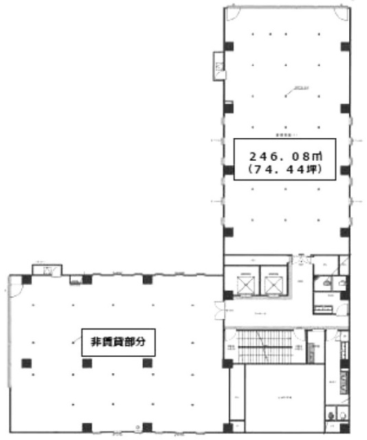 プラスタリアビル601 間取り図