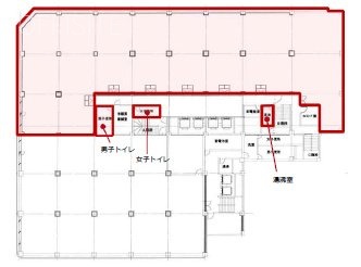 日本橋西川ビル3F 間取り図