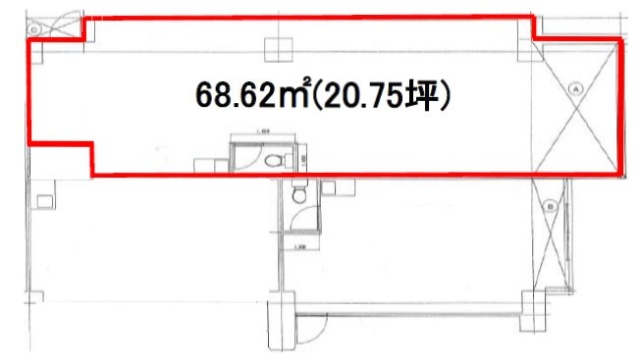 サンケイ(KKK)ビル103 間取り図