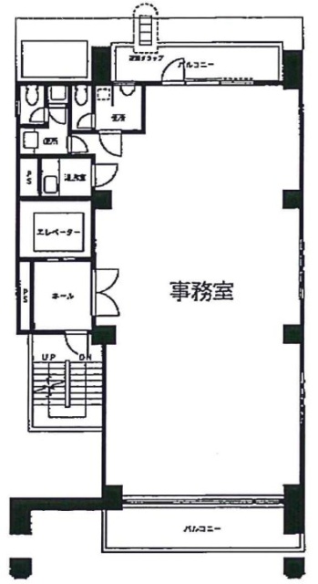 HAGA2ビル4F 間取り図