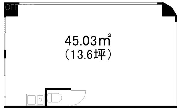 フラワーハウスビル2F 間取り図