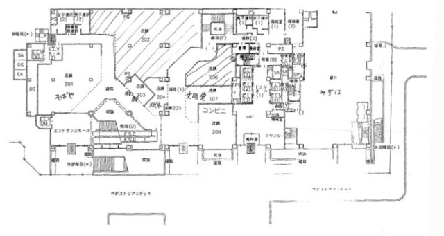 田町センタービル202・206 間取り図