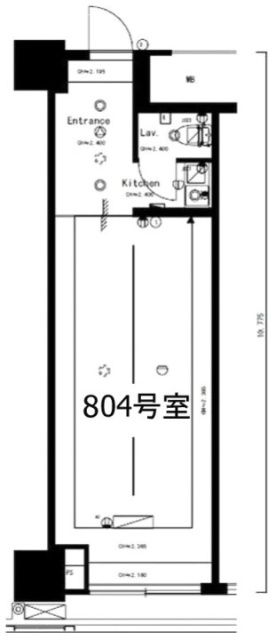 theSOHO804 間取り図