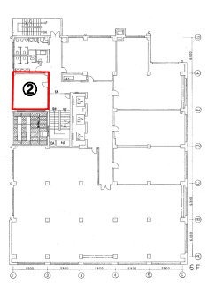 福岡証券ビル6F 間取り図