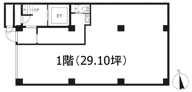 第1小山ビル1F 間取り図