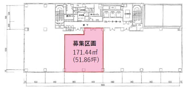 目黒東山ビル7F 間取り図
