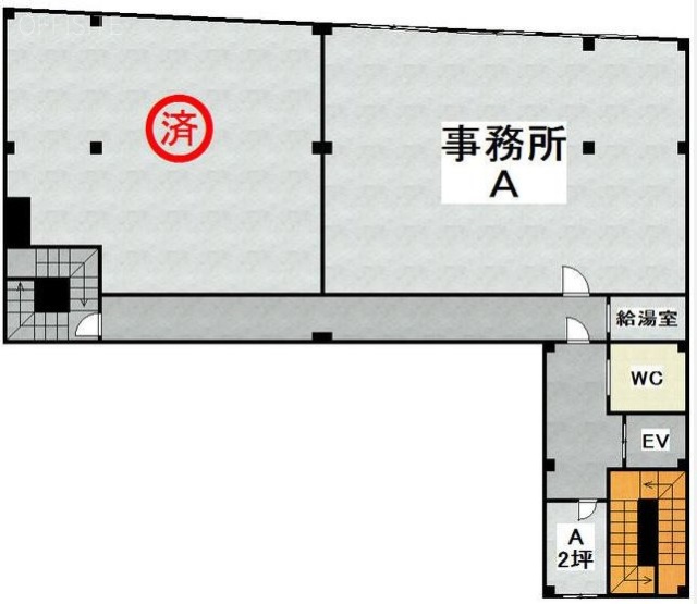 見真ビル4F 間取り図