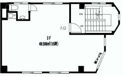 東松ビル3F 間取り図