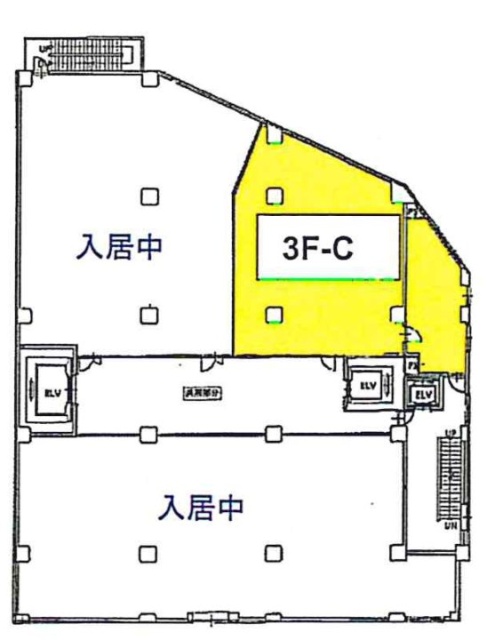 イマス箱崎ビルC 間取り図