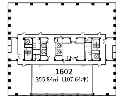 プライムタワー新浦安1602②分割案 間取り図