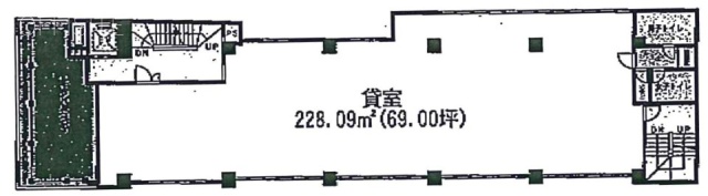 ニュートヨビル6F 間取り図