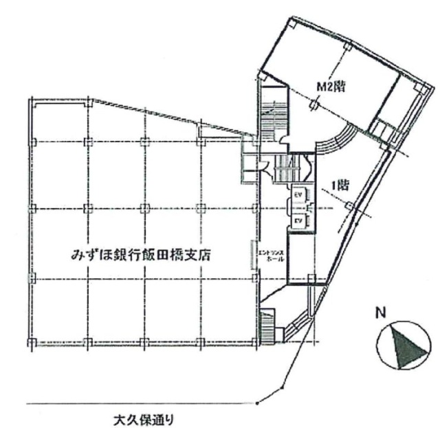 第一勧銀稲垣ビル1F 間取り図