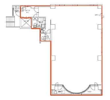 エル人形町5F 間取り図