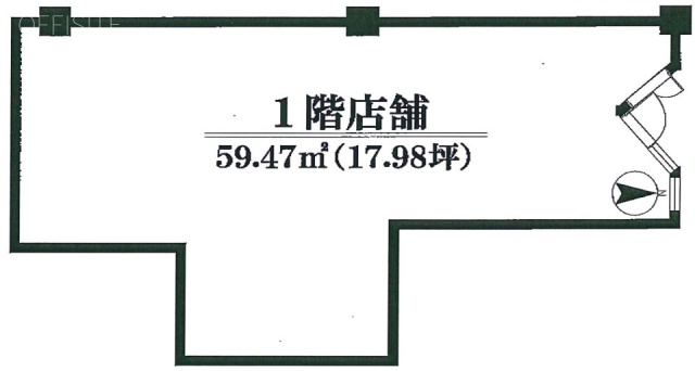 ロフティ学芸大1F 間取り図