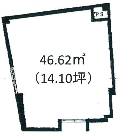 新宿東洋ビル101 間取り図