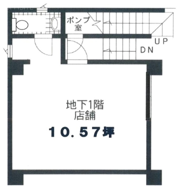 入澤ビルB1F 間取り図