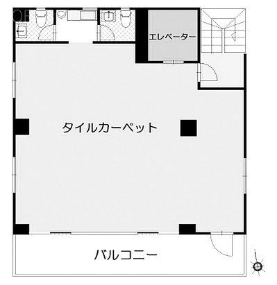 ハギワラ5F 間取り図