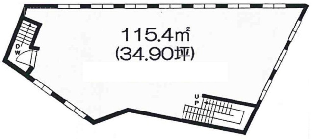 能瀬ビル3F 間取り図