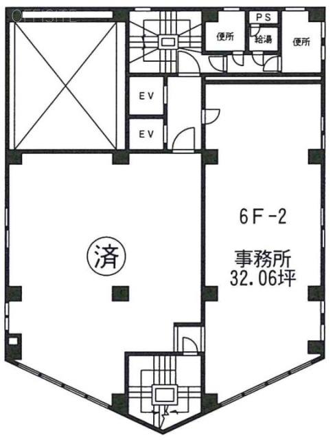 千代田寿ビル6-2 間取り図