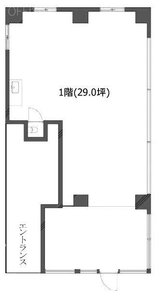 やまとビル1F 間取り図