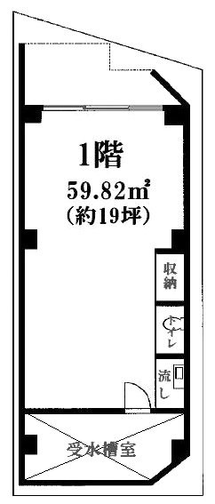 SKY藤松ビルB1F 間取り図