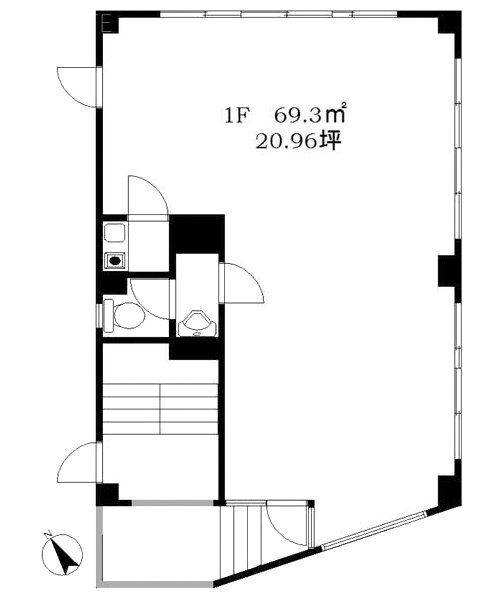 HIビル1F 間取り図