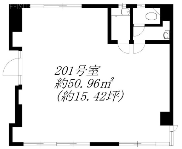 堀冬木ビル201 間取り図