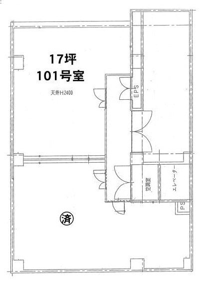 三恵ビル101 間取り図