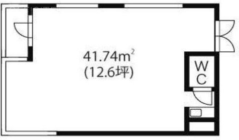 シンエイビル3F 間取り図