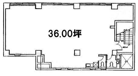 山愛ビル3F 間取り図