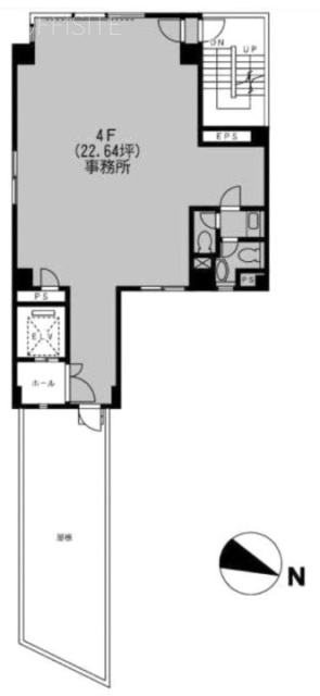 長谷川ビル4F 間取り図