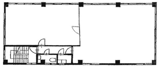松山ビル3F 間取り図