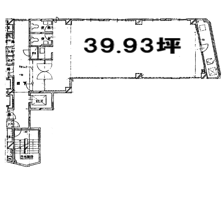 小金井第1ビル304 間取り図